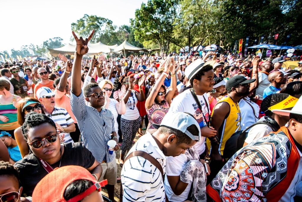 Festival goers having a good time. Picture: Supplied.