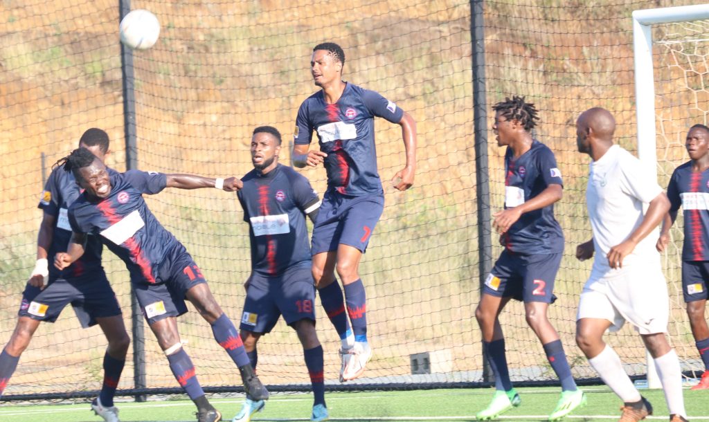 The action between Green Mamba and Mbabane Swallows