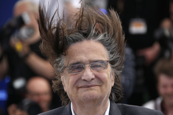 FILE PHOTO: Cast member Jean Pierre Leaud poses during a photocall for the film "La Mort De Louis XIV" (The Death of Louis XIV) out  of competition at the 69th Cannes Film Festival in Cannes, France, May 19, 2016.   REUTERS/Eric Gaillard