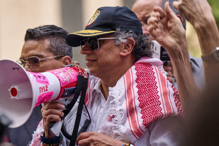 US to revoke Colombian president’s visa over comments at pro-Palestinian gathering